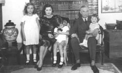 Guy de Schoutheete et sa famille